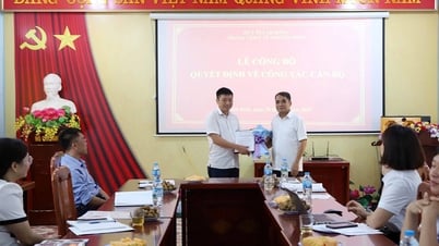 Công bố Quyết định của Sở Y tế về bổ nhiệm Trưởng Trạm Y tế xã đầu tiên theo chính quyền địa phương hai cấp