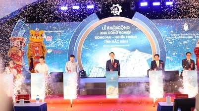Khởi công dự án đầu tư hạ tầng Khu công nghiệp Song Mai - Nghĩa Trung
