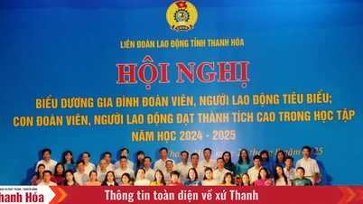Biểu dương gia đình đoàn viên, người lao động và con học giỏi năm 2024–2025