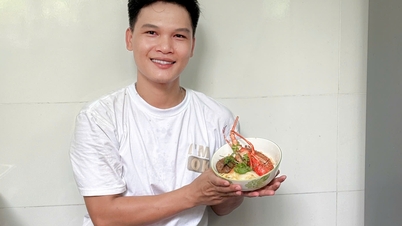 Western guy treats construction workers to a series of meals made from squid, lobster, and king crab
