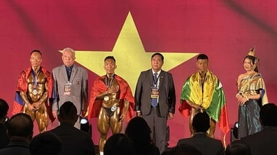 Giành 6 ngôi vô địch, Việt Nam nhất toàn đoàn Giải thể hình Đông Nam Á 2025