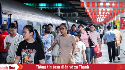 Đường sắt chạy tăng cường 51 chuyến tàu trong dịp nghỉ Lễ Quốc khánh 2/9