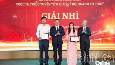 2 thí sinh tỉnh Khánh Hòa đoạt giải Cuộc thi trực tuyến “Tìm hiểu về Bộ, ngành Tư pháp”