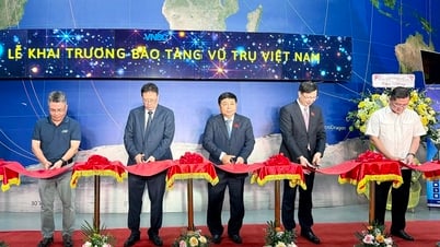 Phó Thủ tướng Nguyễn Chí Dũng dự lễ khai trương Bảo tàng Vũ trụ Việt Nam