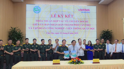UBND TP Cần Thơ và Viettel Group ký kết hợp tác chuyển đổi số