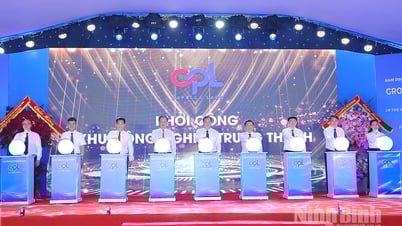 Ninh Bình khởi công Dự án Khu công nghiệp Trung Thành quy mô 200 ha