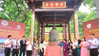 Khánh thành công trình “Lầu chuông” tại Hoàng thành Thăng Long