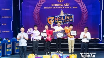 Chung kết English Challenge mùa 8: Nữ sinh Diễn Châu Lê Tiểu Bình giành vòng nguyệt quế; Á quân phân định nghẹt thở