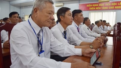 Đại hội Đảng bộ xã Ninh Quới lần thứ I: “Đại hội Đảng không giấy”