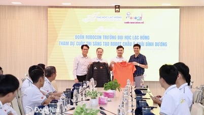 Đội tuyển Robocon Trường đại học Lạc Hồng xuất quân tham gia cuộc thi ABU Robocon