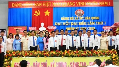 Đại hội Đảng bộ xã Mỹ Hòa Hưng lần thứ I, nhiệm kỳ 2025 - 2030