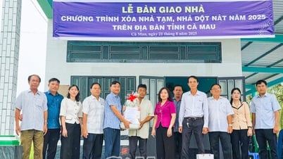 Xã Vĩnh Mỹ khởi công cầu và bàn giao nhà tình thương