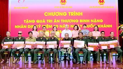 Bắc Ninh: Tặng quà tri ân Mẹ Việt Nam Anh hùng và thương binh nặng
