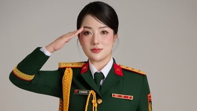 Hé lộ điều bất ngờ về thượng úy Ngọc Hân - giọng đọc thuyết minh ngày Quốc khánh