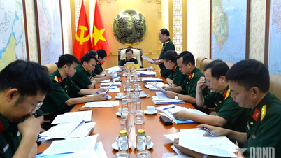 Thượng tướng Lê Huy Vịnh làm việc với Tổng cục Hậu cần - Kỹ thuật về nâng cao năng lực kiểm định kỹ thuật an toàn Quân đội