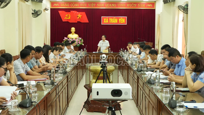 Tổ công tác của Sở Tài chính làm việc với các xã về công tác thu, chi ngân sách năm 2025