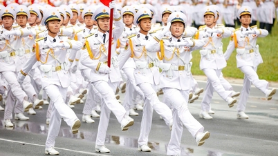 Hợp luyện diễu binh ở Quảng trường Ba Đình vào tối nay 21.8