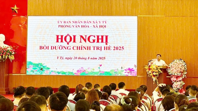 Xã Y Tý: Bồi dưỡng chính trị hè cho hơn 200 cán bộ quản lý và giáo viên