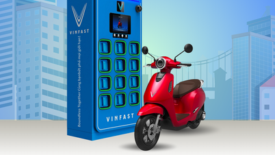 VinFast ra mắt mô hình đổi pin xe máy điện