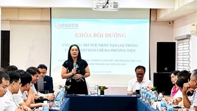 Bồi dưỡng ứng dụng AI trong tác nghiệp báo chí đa phương tiện