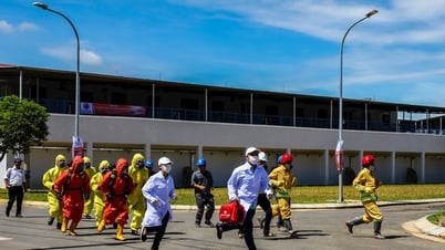 تدريب على الاستجابة للحوادث الكيميائية في مدينة دا نانغ في عام 2025