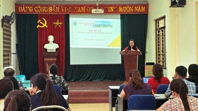 Trung tâm Kiểm soát bệnh tật tổ chức tập huấn công tác y tế trường học, phòng chống bệnh tật học đường