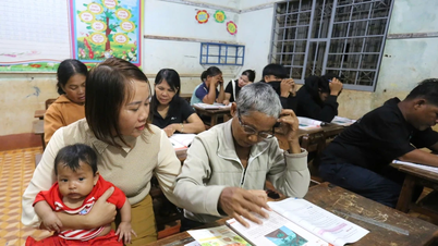 Học chữ ở tuổi xế chiều
