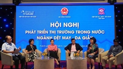 Khai thác tiềm năng thị trường nội địa cho dệt may, da giày Việt Nam