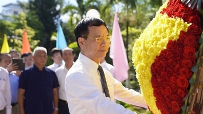 Bộ Khoa học và Công nghệ tưởng niệm liệt sĩ giao bưu