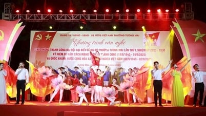 Tương Mai mừng thành công Đại hội Đảng bộ phường