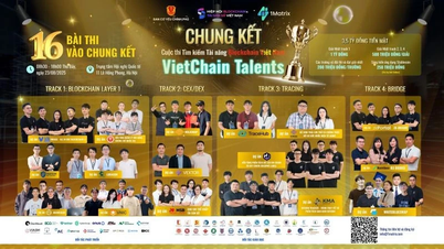 Se anunciaron oficialmente 16 excelentes entradas que compiten por el premio VietChain Talents de 3.500 millones de VND.