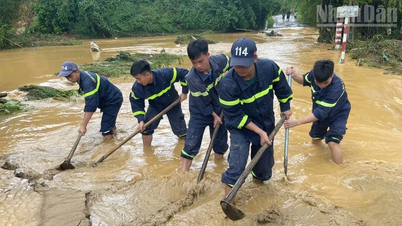 Mưa lớn kéo dài gây ngập úng tại Lạng Sơn