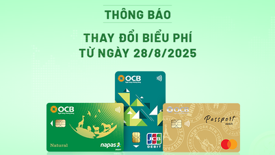 Avis de modification du barème des frais de carte à compter du 28 août 2025