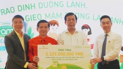 โครงการนมถั่วเหลืองโรงเรียนสนับสนุนนักเรียนประถมศึกษาในพื้นที่ด้อยโอกาส
