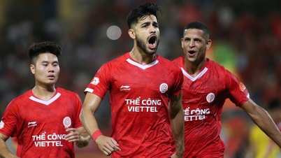 Overseas Vietnamese player scores, The Cong-Viettel defeats Ho Chi Minh City Police.