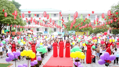 Học sinh lớp 1, 9 và 12 tại Phú Thọ đồng loạt tựu trường