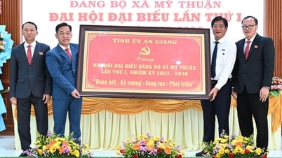 Congreso de Delegados del Comité del Partido de la Comuna de My Thuan para el período 2025-2030
