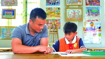 Giúp trẻ em dân tộc thiểu số kể chuyện bằng nét vẽ