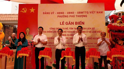 Khánh thành công trình tu bổ di tích lưu niệm Chủ tịch Hồ Chí Minh ở và làm việc