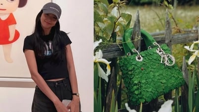 Jisoo បង្កភាពច្របូកច្របល់ពេលនាងកាន់កាបូប "សំណាង" Dior ដែលនឹងដាក់លក់នៅឆ្នាំក្រោយ។