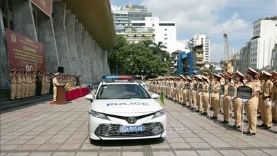 Hà Nội tiếp nhận 660 Cảnh sát giao thông phục vụ Lễ kỷ niệm A80