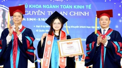 국민경제대학교에서 6명의 졸업생이 4.0의 만점을 받아 졸업했습니다.