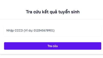 Từ điểm chuẩn, làm thế nào để thí sinh biết đã trúng tuyển?