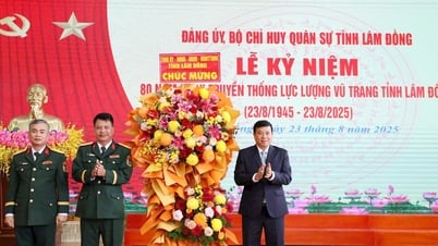 ラムドン省の軍隊は伝統を誇り、新たな時代においても成果を出し続けている。