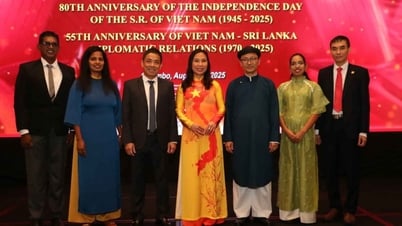 អបអរសាទរខួបលើកទី 80 នៃបដិវត្តន៍ខែសីហា ទិវាជាតិ ថ្ងៃទី 2 ខែកញ្ញា និង 55 ឆ្នាំនៃការបង្កើតទំនាក់ទំនងការទូតរវាងវៀតណាម និងស្រីលង្កា។