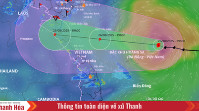 พายุลูกที่ 5 อยู่ที่ระดับ 10 และพัดแรงถึงระดับ 12 ห่างจากเขตพิเศษฮวงซา 220 กม.