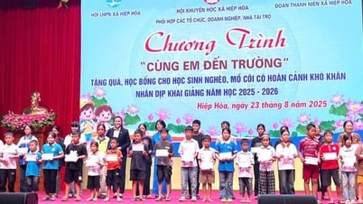 Bắc Ninh: Hơn 500 phần quà đến với trẻ em nghèo trước thềm năm học mới