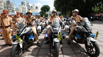 ハノイ警察は勤務時間を変更し、第2回パレードリハーサルのため道路を閉鎖
