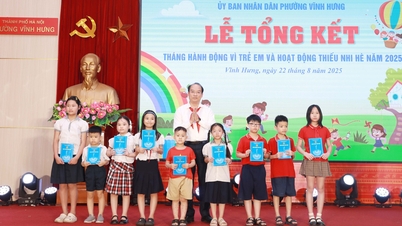 Barrio Vinh Hung: Crear un entorno de vida seguro y amigable para que los niños se desarrollen integralmente