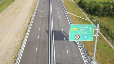 Die Hauptstrecke der Nord-Süd-Schnellstraße, der Abschnitt Vung Ang – Bung, wird ab dem 28. August in Betrieb sein.